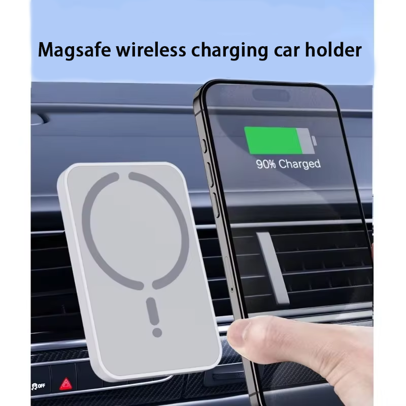 شاحن سيارة لاسلكي مغناطيسي لهو - مراجعة Wireless Car Charger Mount Fast Charging وسعره