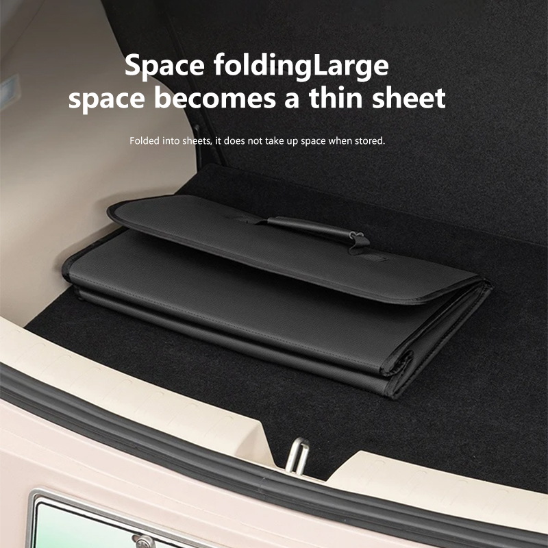 صندوق تخزين صندوق السيارة من ا - مراجعة Car Trunk Organizer Foldable Storage Box وسعره