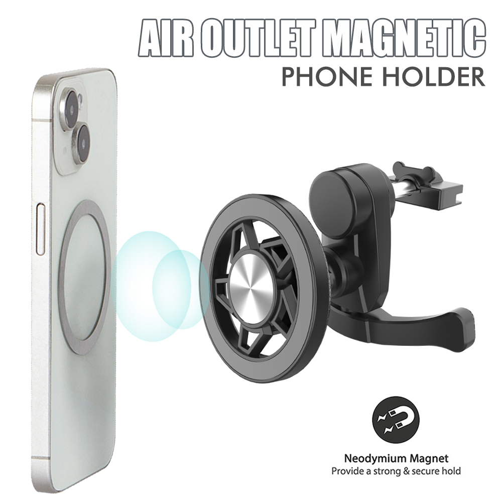 حامل هاتف للسيارة - حامل ملاحة - مراجعة Magnetic Phone Holder For Car Vent وسعره