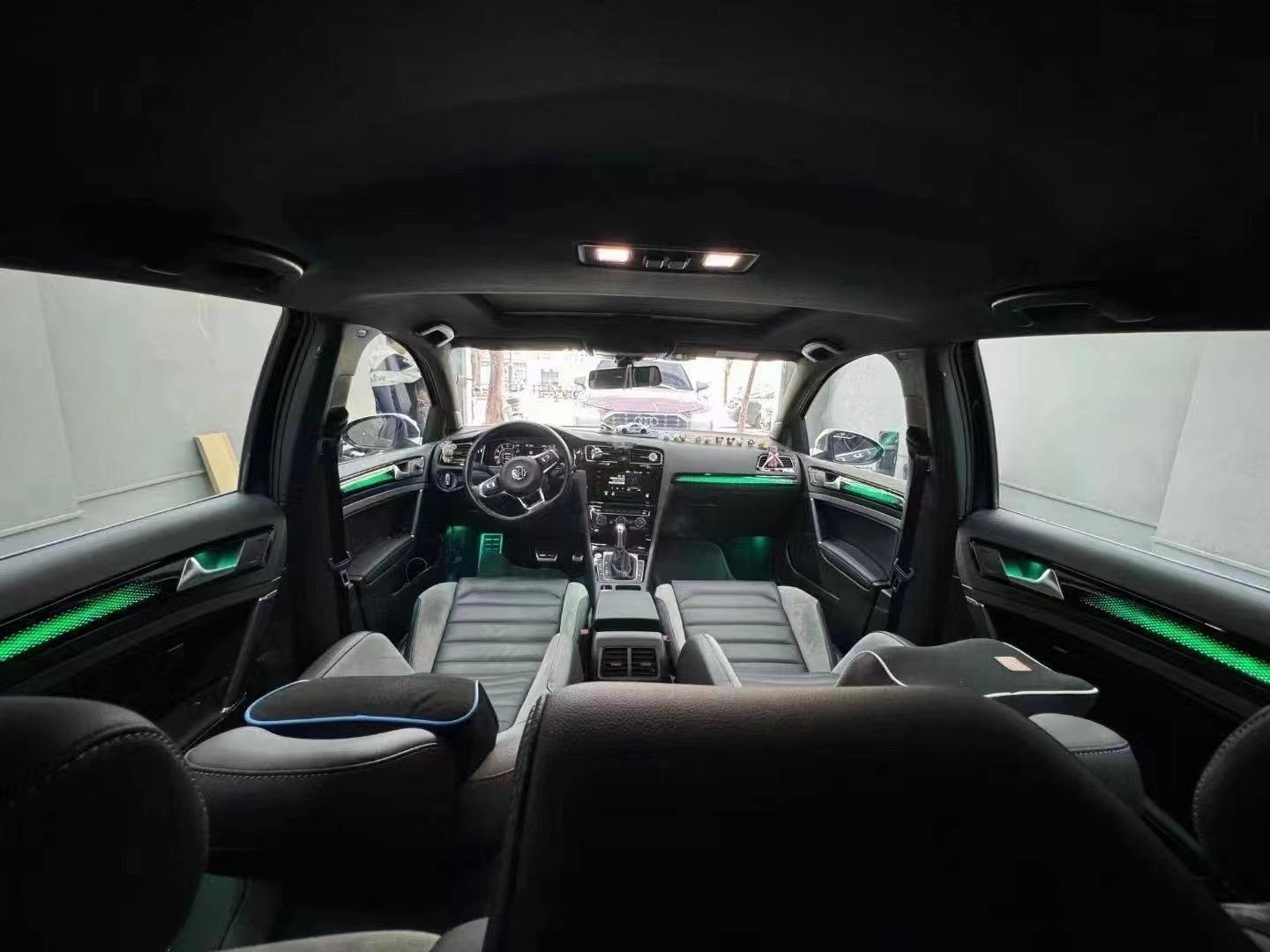 إضاءة محيطية للسيارة 21 في 1 ل - مراجعة Led Ambient Interior Car Lights App Control وسعره