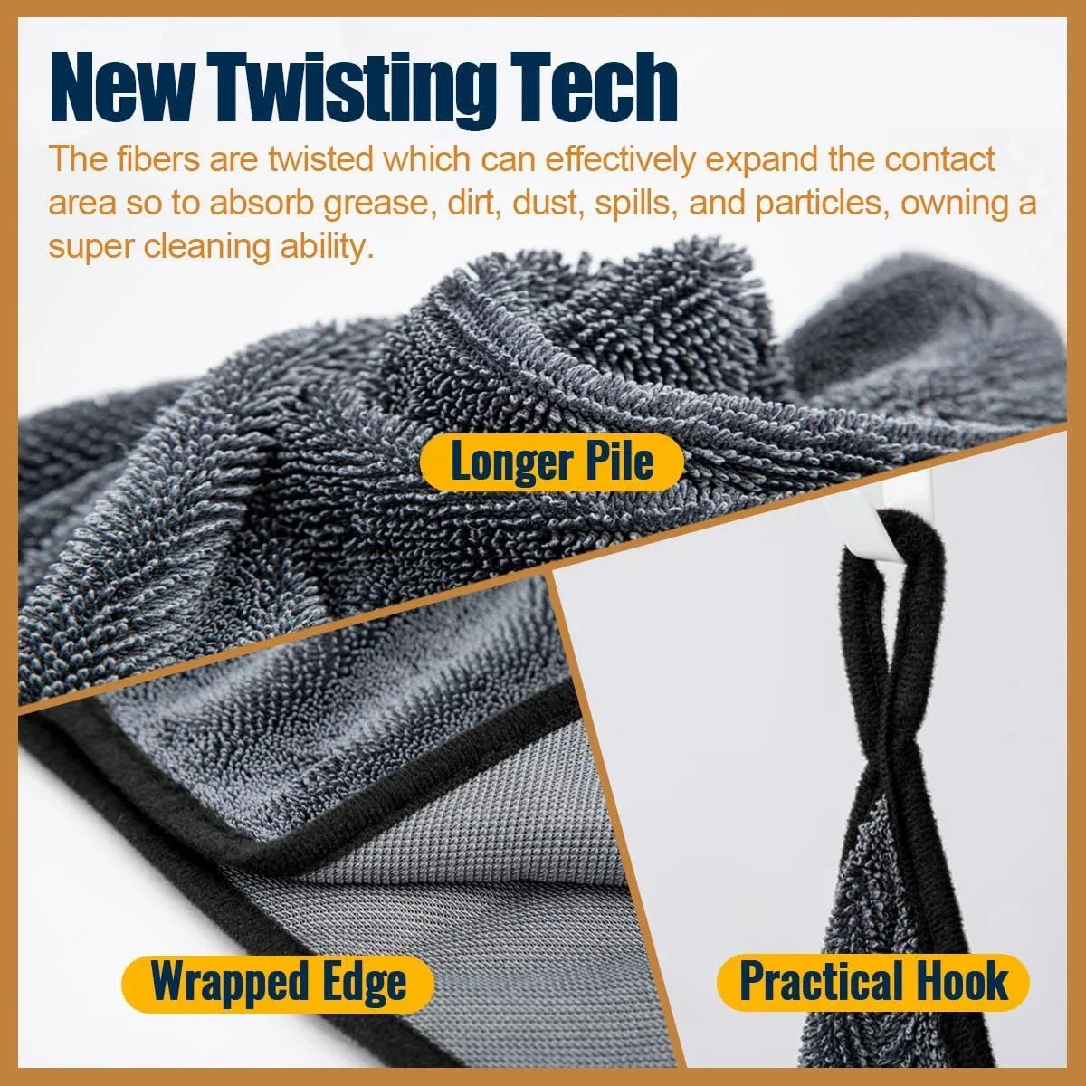 منشفة تجفيف سيارات من الألياف  - مراجعة Microfiber Car Drying Towel Super Absorbent وسعره