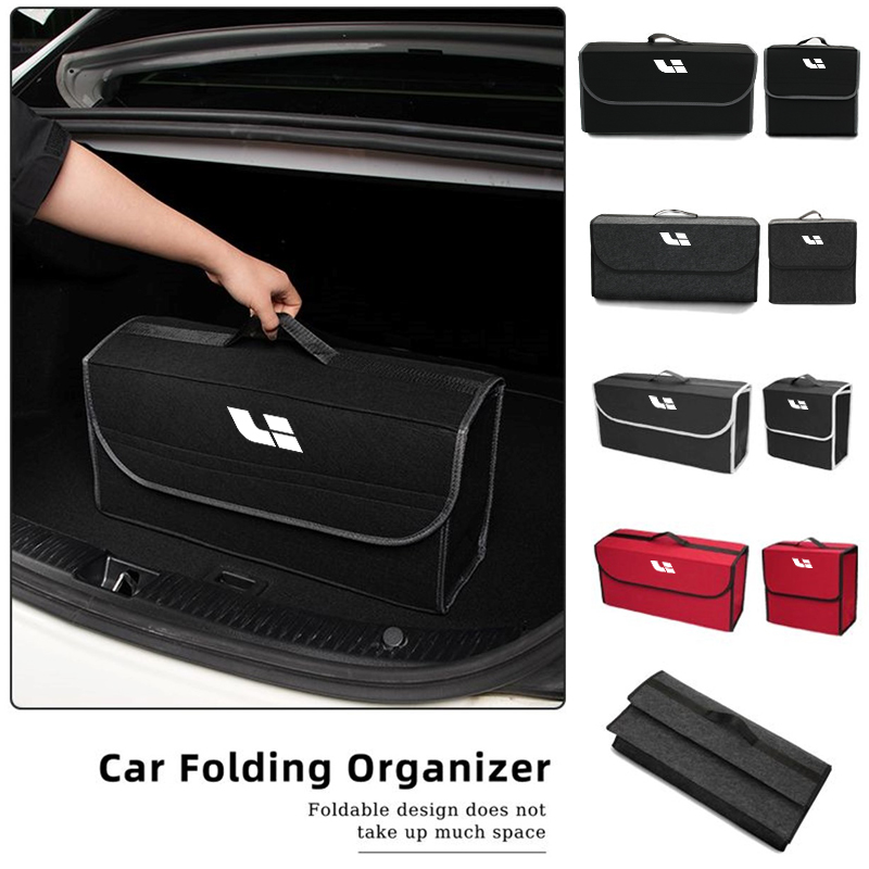 صندوق تخزين قابل للطي لتنظيم ص - مراجعة Car Trunk Organizer Foldable Storage Box وسعره