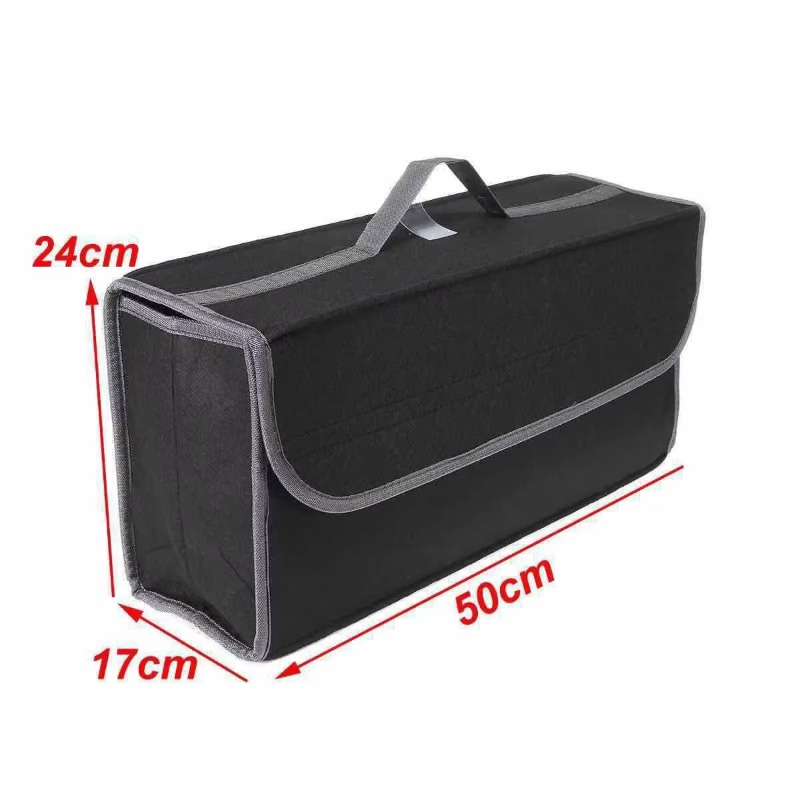 منظم تخزين كبير مضاد للانزلاق  - مراجعة Car Trunk Organizer Foldable Storage Box وسعره