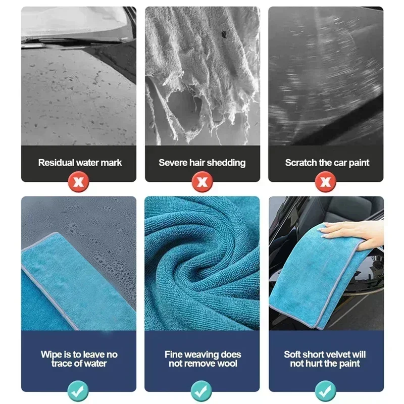 أفخم قصيرة كومة منشفة من الألي - مراجعة Microfiber Car Drying Towel Super Absorbent وسعره