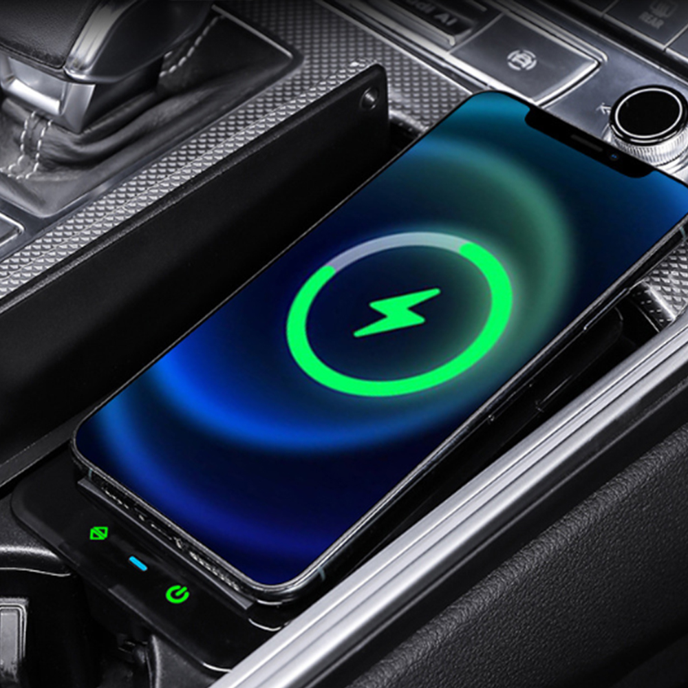 حامل هاتف مورواي مع شاحن لاسلك - مراجعة Wireless Car Charger Mount Fast Charging وسعره