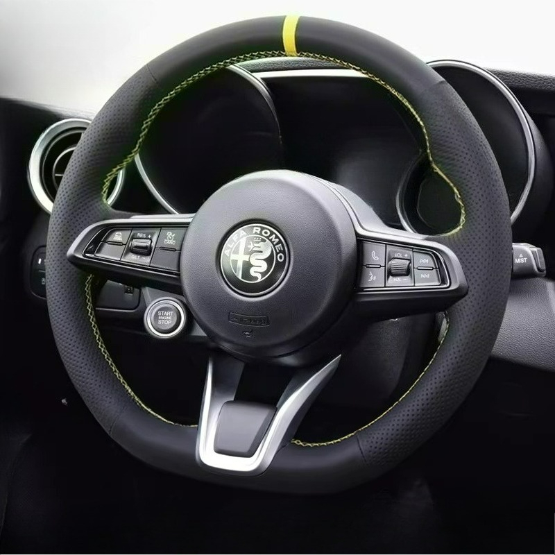 غطاء عجلة قيادة السيارة من الج - مراجعة Car Steering Wheel Cover Anti Slip Breathable وسعره