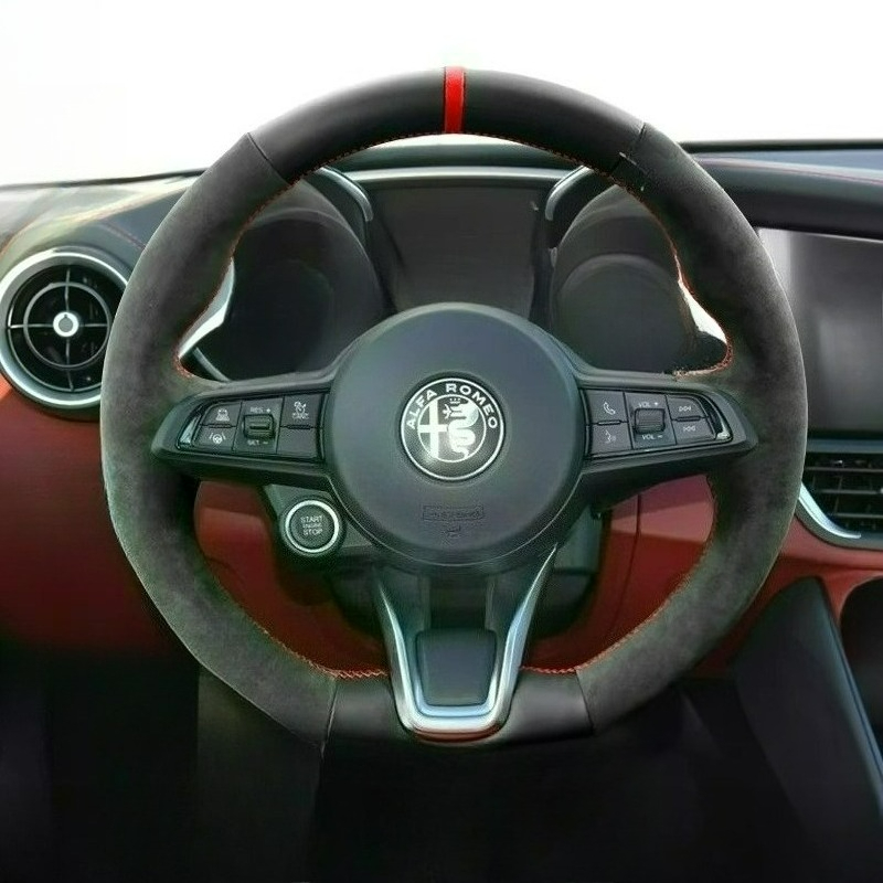 غطاء عجلة قيادة السيارة من الج - مراجعة Car Steering Wheel Cover Anti Slip Breathable وسعره