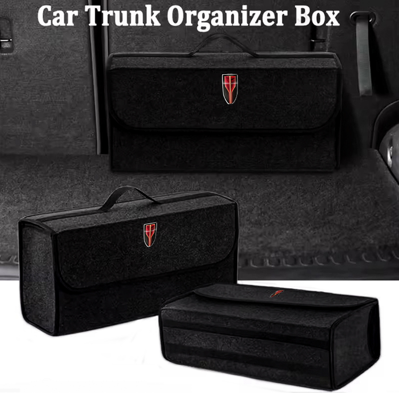 صندوق تخزين قابل للطي لتنظيم ص - مراجعة Car Trunk Organizer Foldable Storage Box وسعره